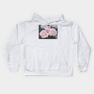 PINK ROSES Kids Hoodie